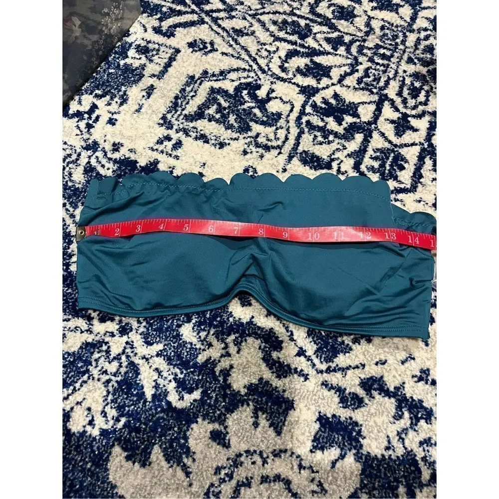 NWT Kate Spade Bikini Top S79206 Color: Folige (344) Cruise 2018